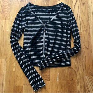 Forever 21 Long Sleeve Crop Top